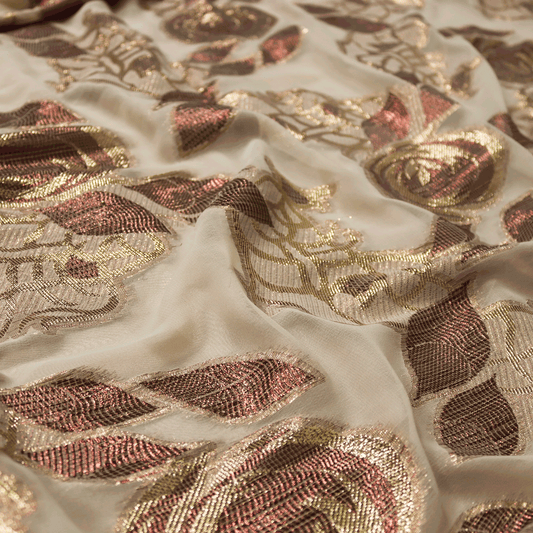 Not your ordinary Somali dirac, feast your eyes on our beautiful Beige on Dark Dirac fransawi, made from fine fabric with intricate floral design patterns. This dirac is definitely going to turn heads.